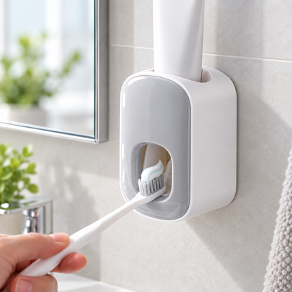Wall-Mounted Toothpaste Dispenser