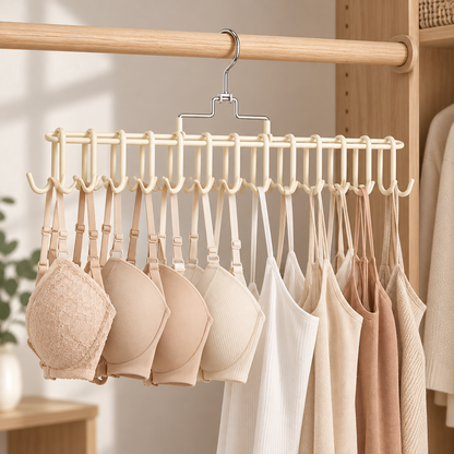 Multi-Hook Closet Organizer Hanger