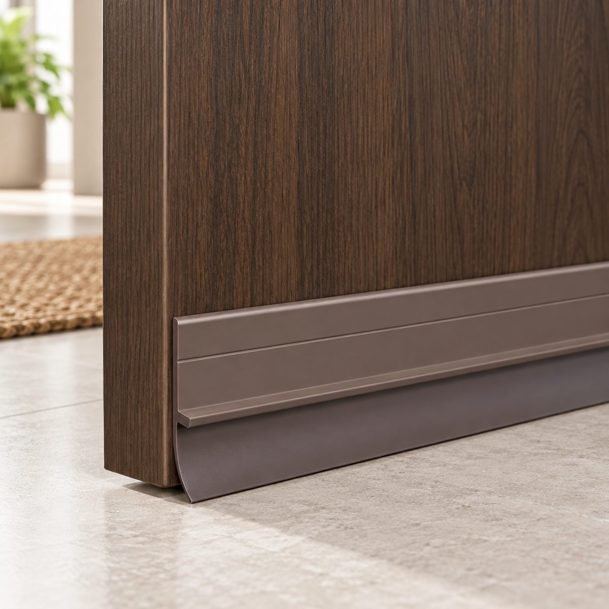 Flexible Door Bottom Draft Stopper Seal Strip