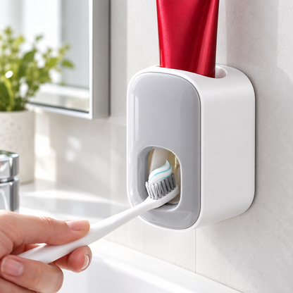 Wall-Mounted Toothpaste Dispenser