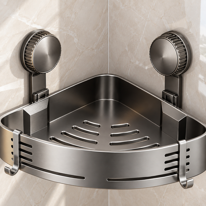 Wall-Mounted Corner Shower Caddy