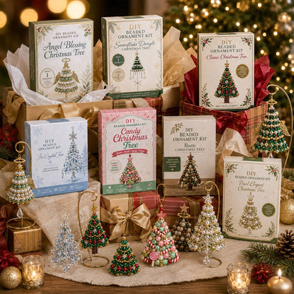 Beaded ornament kit collection and details