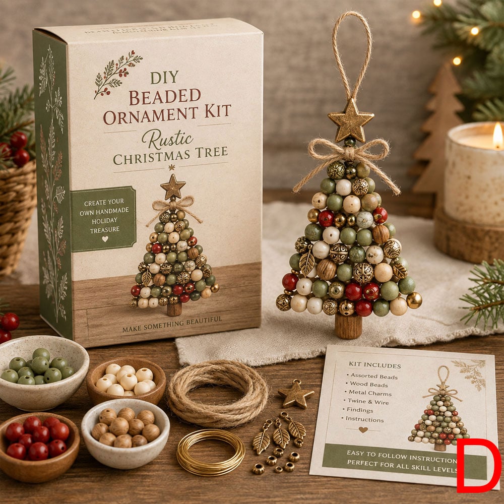 Beaded ornament - Style D