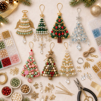 Beaded ornament kit collection and details