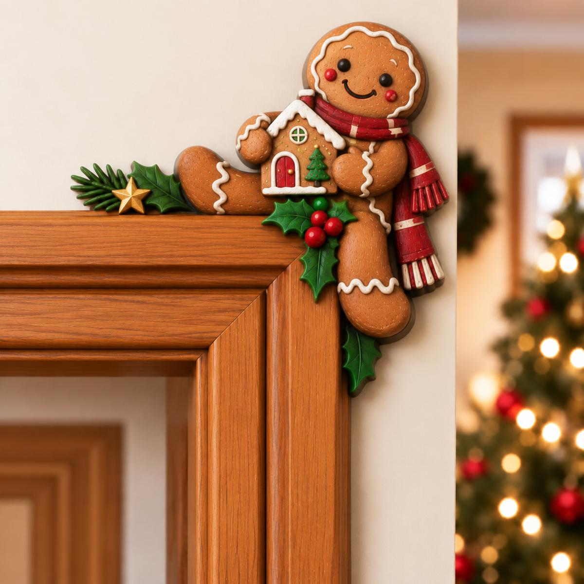 Door frame decor - Gingerbread / Right Side