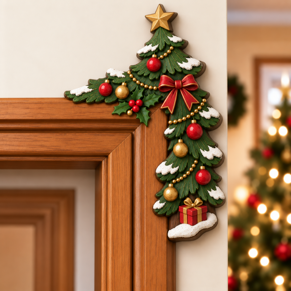 Door frame decor - Christmas Tree / Right Side