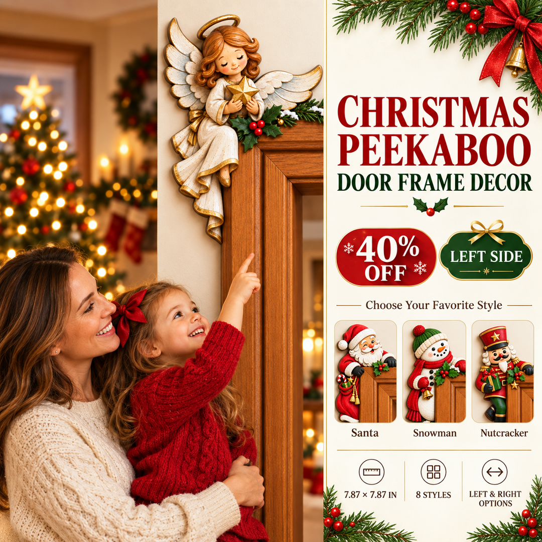Christmas doorway decor collection and size