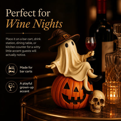 Ghost Wine Night Halloween Decor - view 10
