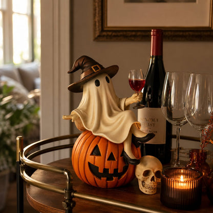 Ghost Wine Night Halloween Decor - view 6