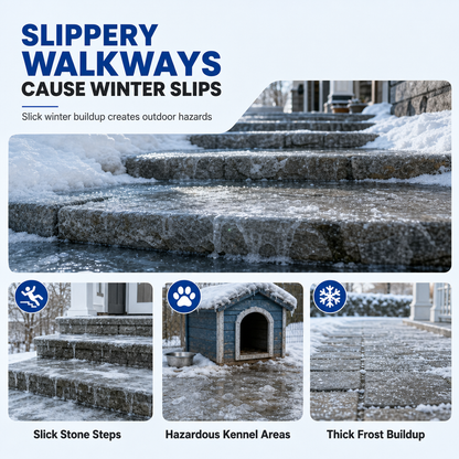 ⚡⚡⚡LAST 44 PCS LEFT!!! Outdoor De-Icing & Snow Melting Spray – pet-safe, dissolves frost on contact. Clear steps, walkways & patios fast