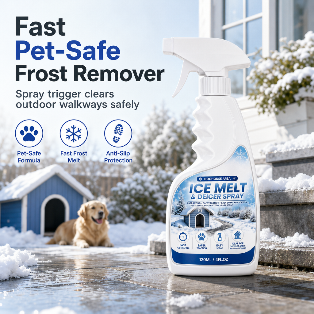 ⚡⚡⚡LAST 44 PCS LEFT!!! Outdoor De-Icing & Snow Melting Spray – pet-safe, dissolves frost on contact. Clear steps, walkways & patios fast