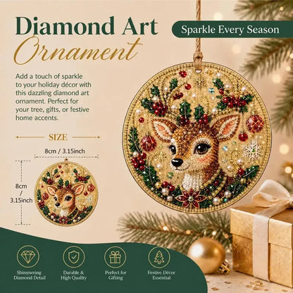 Christmas pearl and gem ornament kit image 6