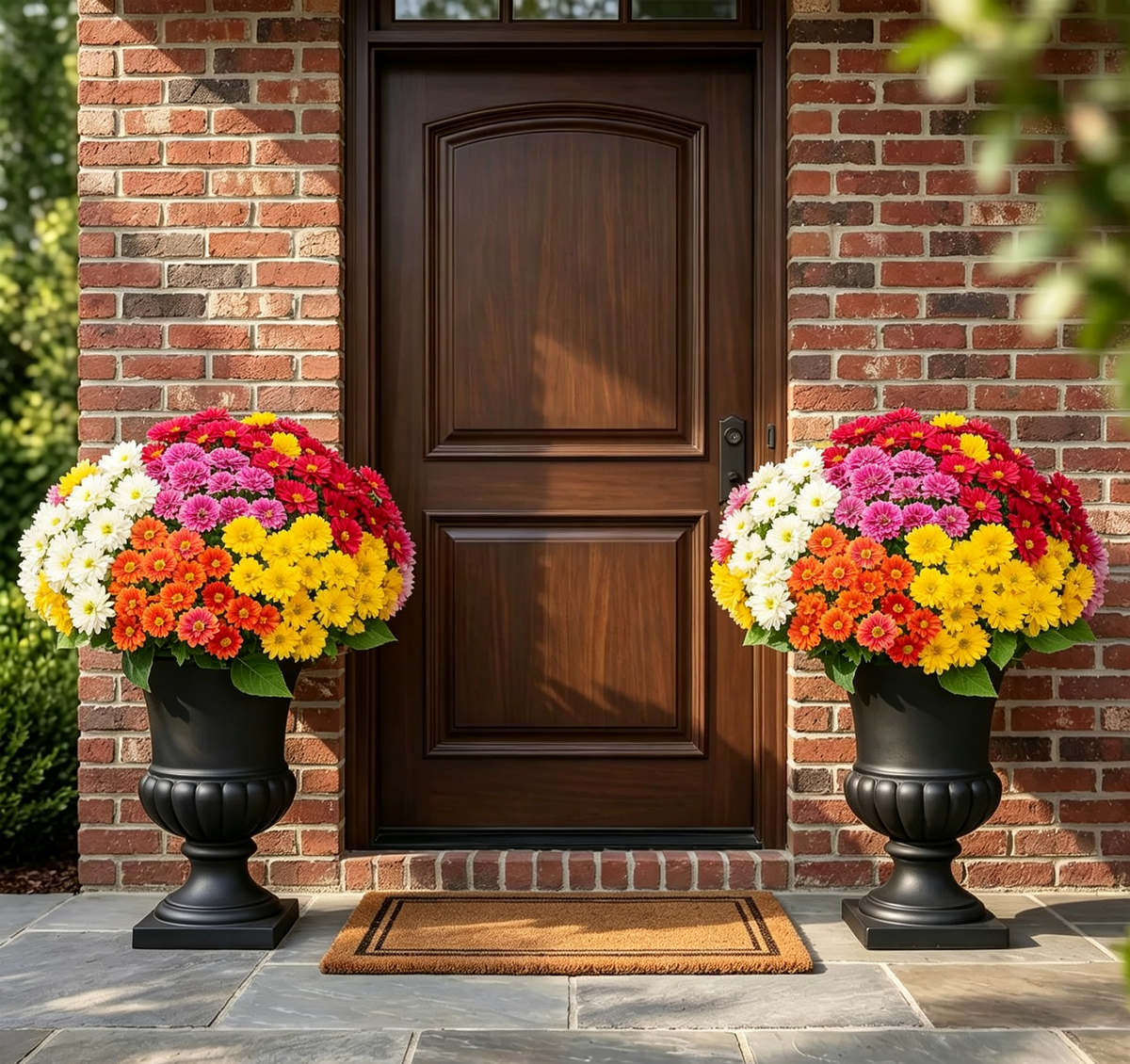 Autumn Mums Artificial Flower Bundles