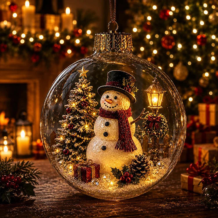 Christmas Light-Up Diorama Ornament - gallery image 7
