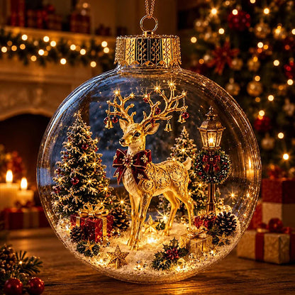 Christmas Light-Up Diorama Ornament - gallery image 8