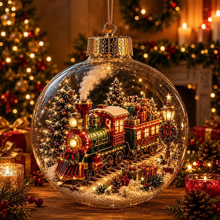 Christmas Light-Up Diorama Ornament - gallery image 9