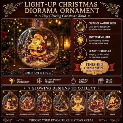 Christmas Light-Up Diorama Ornament - gallery image 13