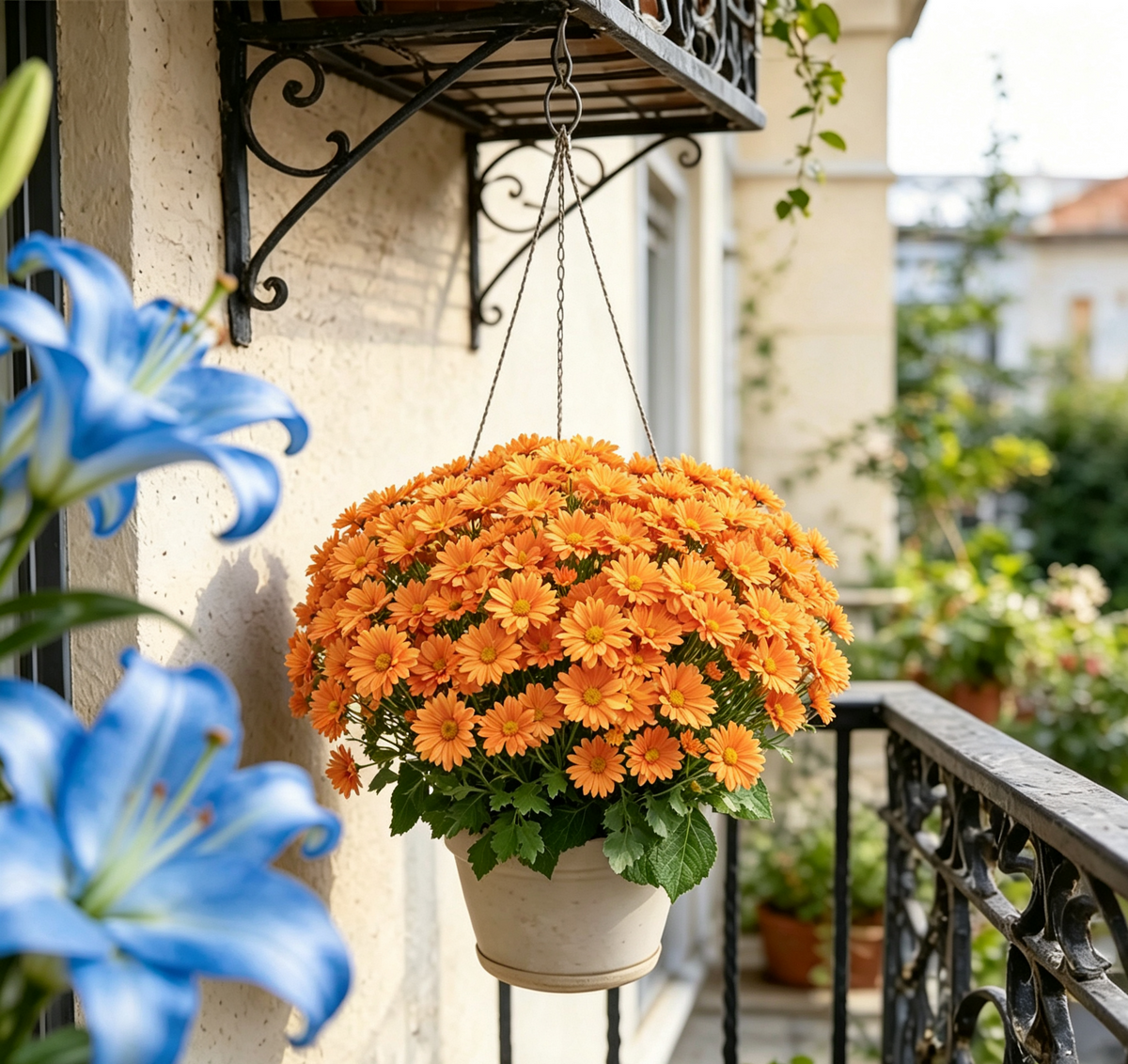 Autumn Mums Artificial Flower Bundles - gallery image 7