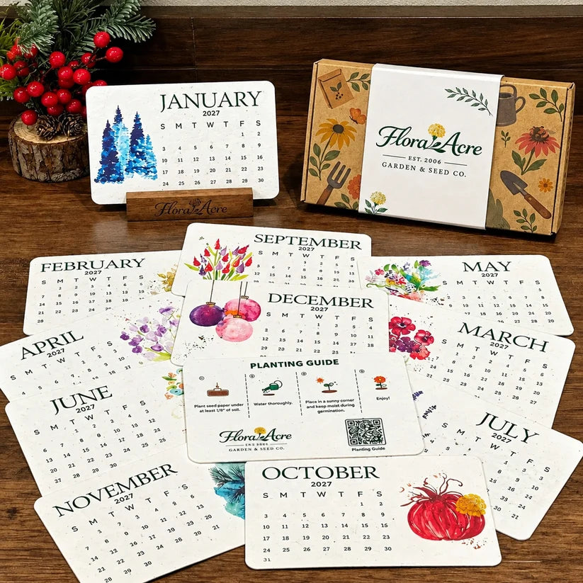 2027 Plantable Seed Paper Desk Calendar - gallery image 4