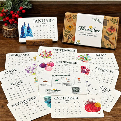 2027 Plantable Seed Paper Desk Calendar - gallery image 4